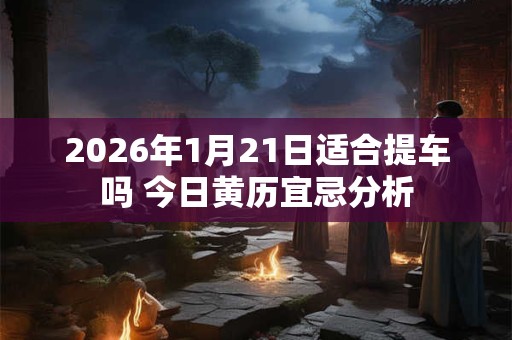 2026年1月21日适合提车吗 今日黄历宜忌分析