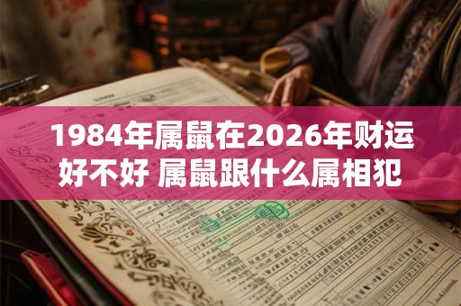 1984年属鼠在2026年财运好不好 属鼠跟什么属相犯冲 1984年属鼠在2026年财运好不好 属鼠跟什么属相犯冲