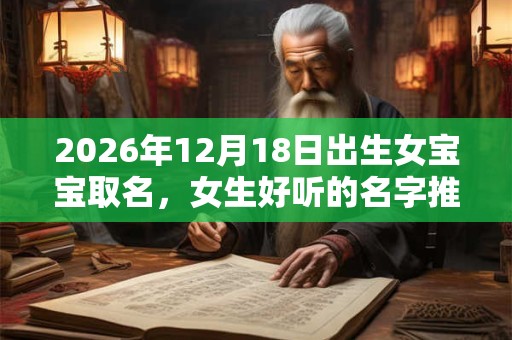 2026年12月18日出生女宝宝取名,女生好听的名字推荐 2026年12月18日出生女宝宝取名,女生好听的名字推荐