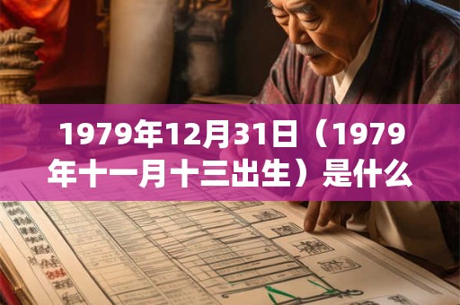1979年12月31日（1979年十一月十三出生）是什么命_命运如何