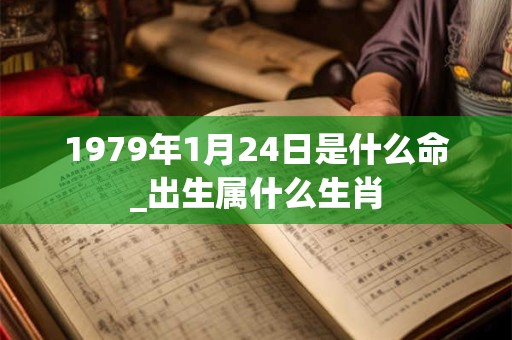 1979年1月24日是什么命_出生属什么生肖 1979年1月24日是什么命_出生属什么生肖