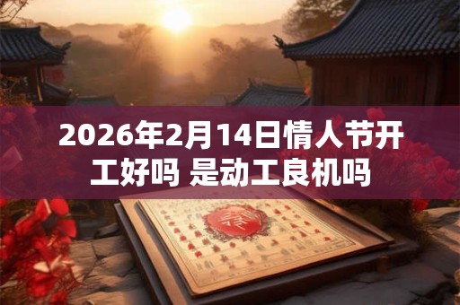 2026年2月14日情人节开工好吗 是动工良机吗