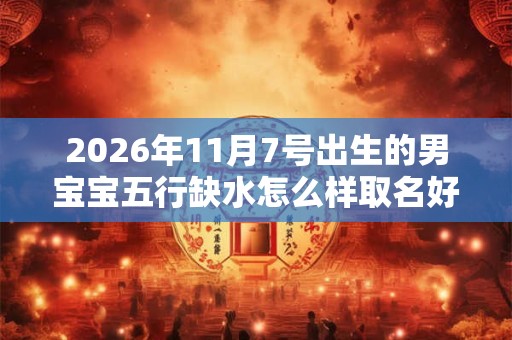 2026年11月7号出生的男宝宝五行缺水怎么样取名好