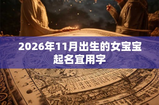 2026年11月出生的女宝宝起名宜用字 2026年11月出生的女宝宝起名宜用字