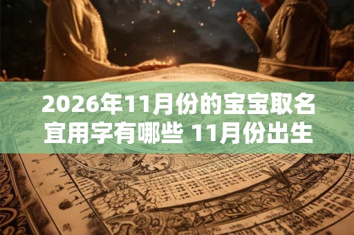2026年11月份的宝宝取名宜用字有哪些 11月份出生的女宝宝名字推荐
