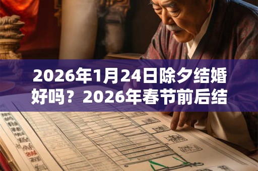 2026年1月24日除夕结婚好吗？2026年春节前后结婚吉日一览！
