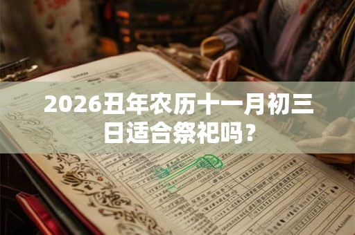 2026丑年农历十一月初三日适合祭祀吗? 2026丑年农历十一月初三日适合祭祀吗?