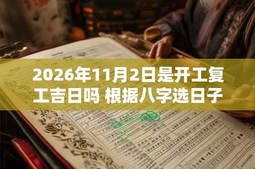 2026年11月2日是开工复工吉日吗 根据八字选日子