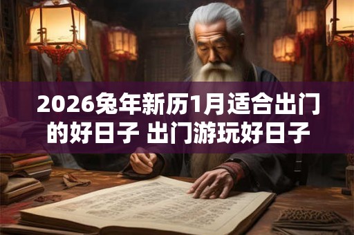 2026兔年新历1月适合出门的好日子 出门游玩好日子