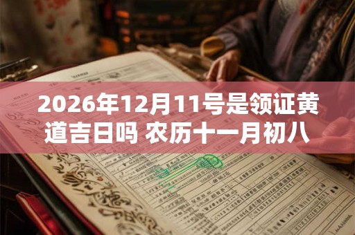 2026年12月11号是领证黄道吉日吗 农历十一月初八日子好吗