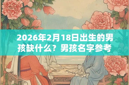 2026年2月18日出生的男孩缺什么？男孩名字参考