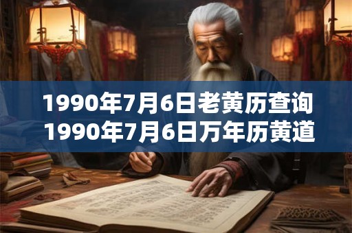 1990年7月6日老黄历查询 1990年7月6日万年历黄道吉日