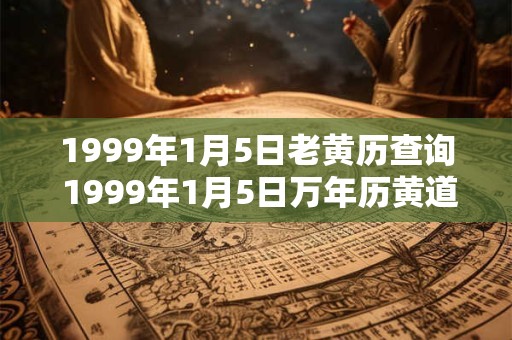 1999年1月5日老黄历查询 1999年1月5日万年历黄道吉日 1999年1月5日老黄历查询 1999年1月5日万年历黄道吉日