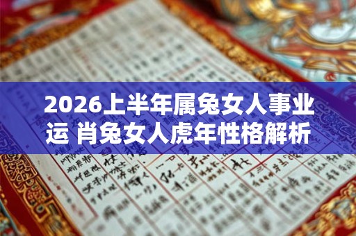 2026上半年属兔女人事业运 肖兔女人虎年性格解析