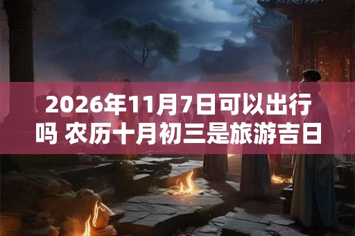 2026年11月7日可以出行吗 农历十月初三是旅游吉日吗