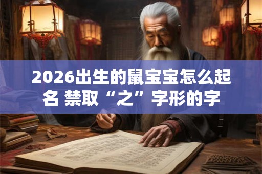 2026出生的鼠宝宝怎么起名 禁取“之”字形的字