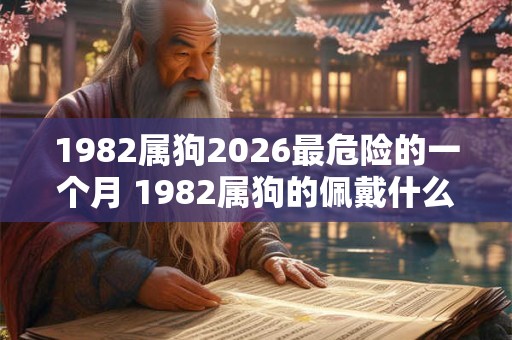 1982属狗2026最危险的一个月 1982属狗的佩戴什么辟邪