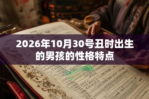 2026年10月30号丑时出生的男孩的性格特点