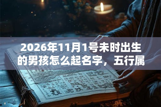 2026年11月1号未时出生的男孩怎么起名字，五行属什么
