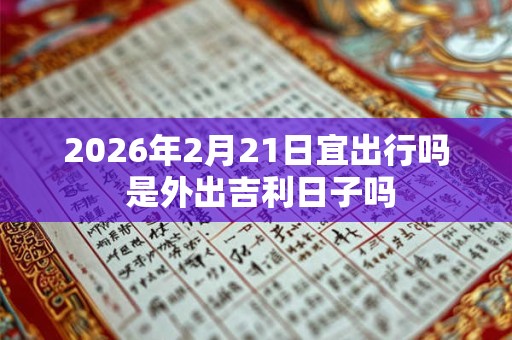 2026年2月21日宜出行吗 是外出吉利日子吗