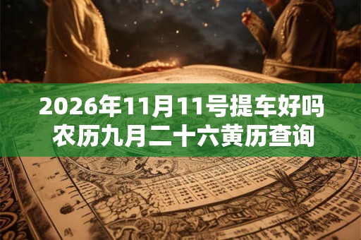 2026年11月11号提车好吗 农历九月二十六黄历查询