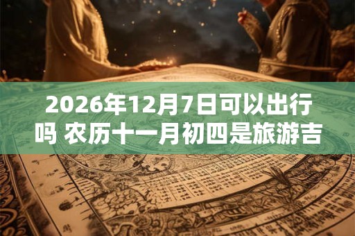 2026年12月7日可以出行吗 农历十一月初四是旅游吉日吗