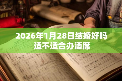 2026年1月28日结婚好吗 适不适合办酒席