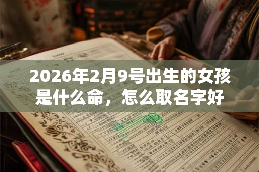 2026年2月9号出生的女孩是什么命,怎么取名字好 2026年2月9号出生的女孩是什么命,怎么取名字好