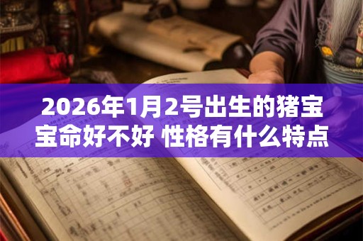 2026年1月2号出生的猪宝宝命好不好 性格有什么特点
