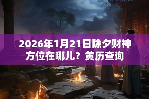 2026年1月21日除夕财神方位在哪儿？黄历查询