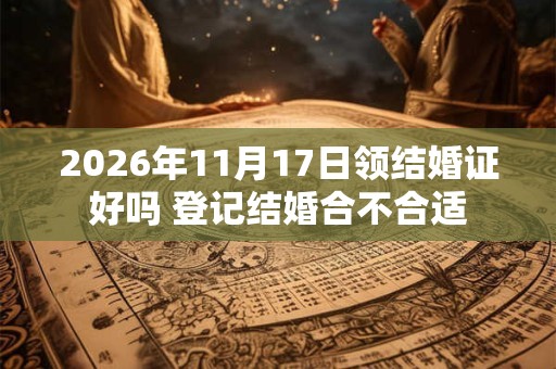 2026年11月17日领结婚证好吗 登记结婚合不合适
