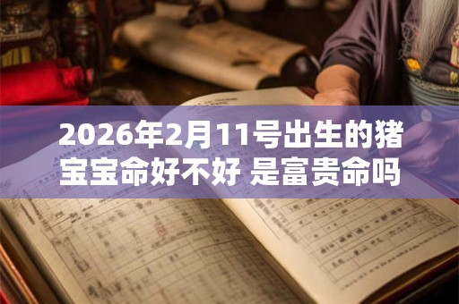 2026年2月11号出生的猪宝宝命好不好 是富贵命吗
