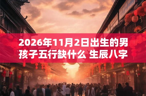 2026年11月2日出生的男孩子五行缺什么 生辰八字高分取名 2026年11月2日出生的男孩子五行缺什么 生辰八字高分取名
