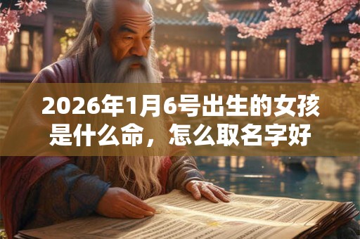 2026年1月6号出生的女孩是什么命,怎么取名字好 2026年1月6号出生的女孩是什么命,怎么取名字好