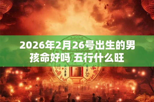 2026年2月26号出生的男孩命好吗 五行什么旺