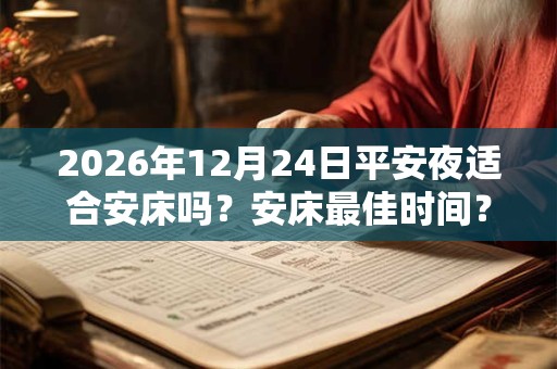 2026年12月24日平安夜适合安床吗？安床最佳时间？