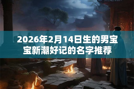 2026年2月14日生的男宝宝新潮好记的名字推荐