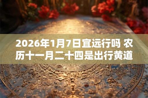 2026年1月7日宜远行吗 农历十一月二十四是出行黄道吉日吗