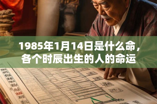 1985年1月14日是什么命,各个时辰出生的人的命运 1985年1月14日是什么命,各个时辰出生的人的命运