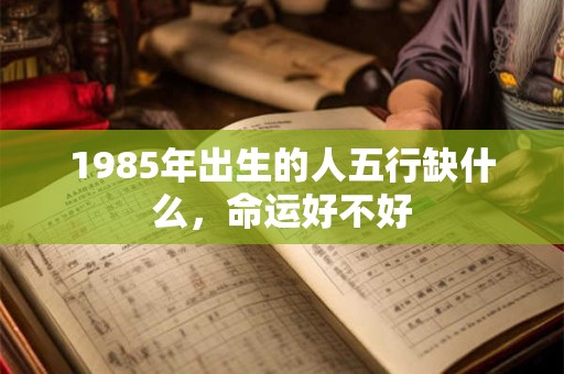 1985年出生的人五行缺什么,命运好不好 1985年出生的人五行缺什么,命运好不好