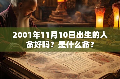 2001年11月10日出生的人命好吗？是什么命？