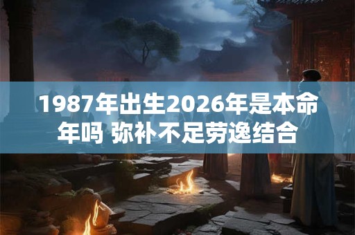 1987年出生2026年是本命年吗 弥补不足劳逸结合 1987年出生2026年是本命年吗 弥补不足劳逸结合