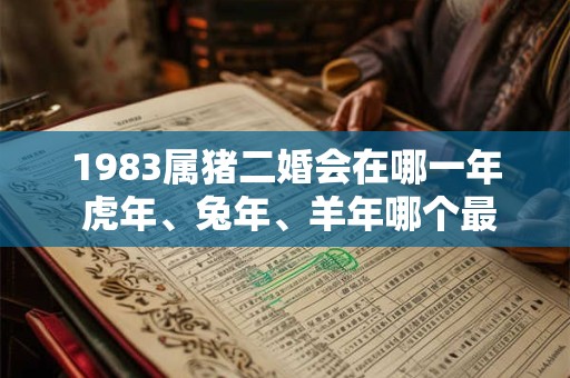 1983属猪二婚会在哪一年 虎年、兔年、羊年哪个最合适 1983属猪二婚会在哪一年 虎年、兔年、羊年哪个最合适