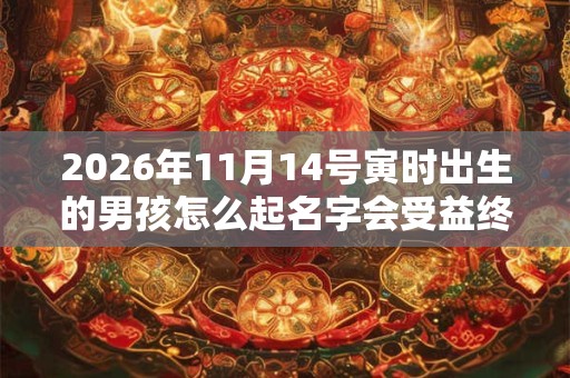 2026年11月14号寅时出生的男孩怎么起名字会受益终生 2026年11月14号寅时出生的男孩怎么起名字会受益终生