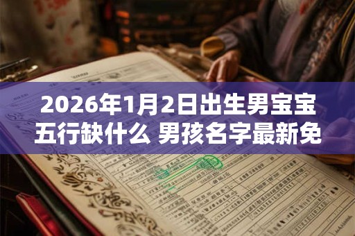 2026年1月2日出生男宝宝五行缺什么 男孩名字最新免费版 2026年1月2日出生男宝宝五行缺什么 男孩名字最新免费版