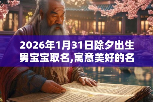 2026年1月31日除夕出生男宝宝取名,寓意美好的名字 2026年1月31日除夕出生男宝宝取名,寓意美好的名字