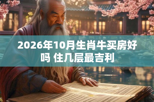 2026年10月生肖牛买房好吗 住几层最吉利
