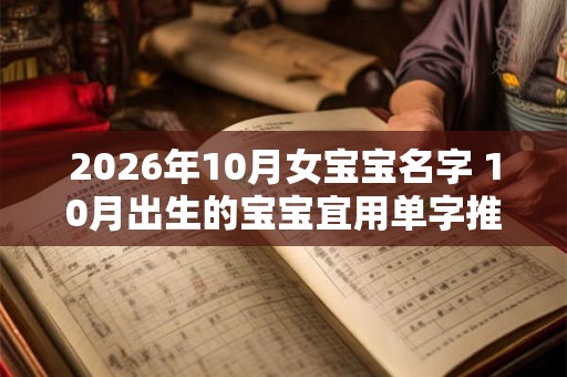 2026年10月女宝宝名字 10月出生的宝宝宜用单字推荐 2026年10月女宝宝名字 10月出生的宝宝宜用单字推荐