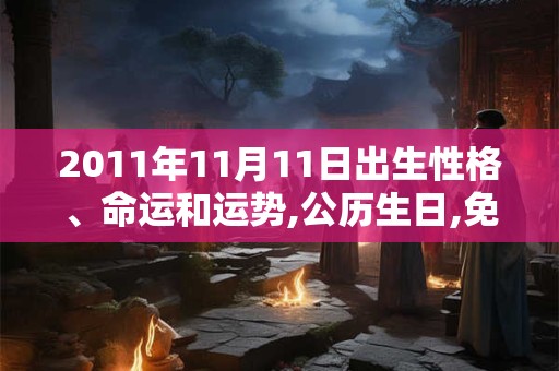 2011年11月11日出生性格、命运和运势,公历生日,免费算命 2011年11月11日出生性格、命运和运势,公历生日,免费算命