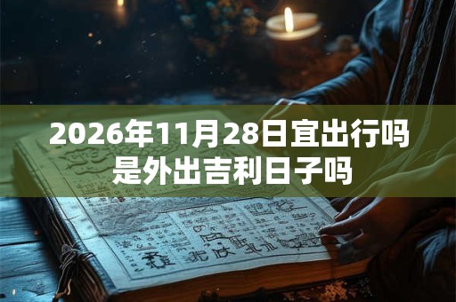 2026年11月28日宜出行吗 是外出吉利日子吗
